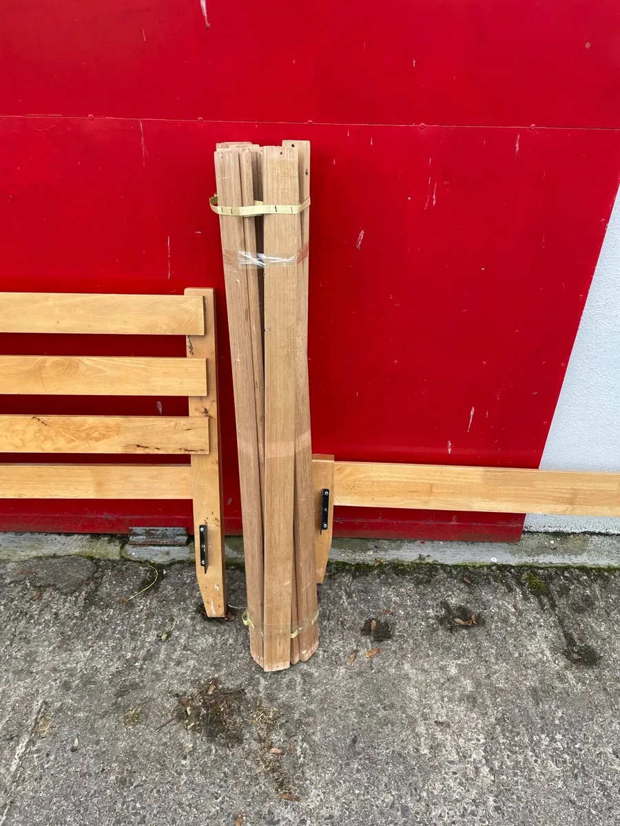 Small Double Pine Bed - Image 2