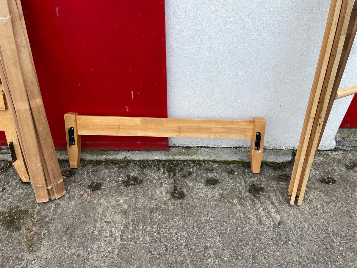 Small Double Pine Bed - Image 3