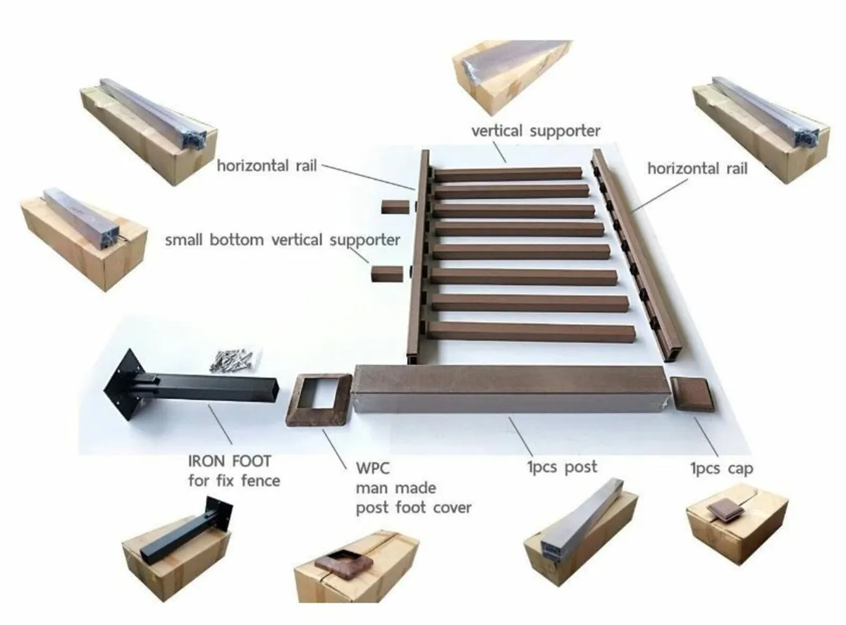 Decking Railing Pvc Composite - Image 3