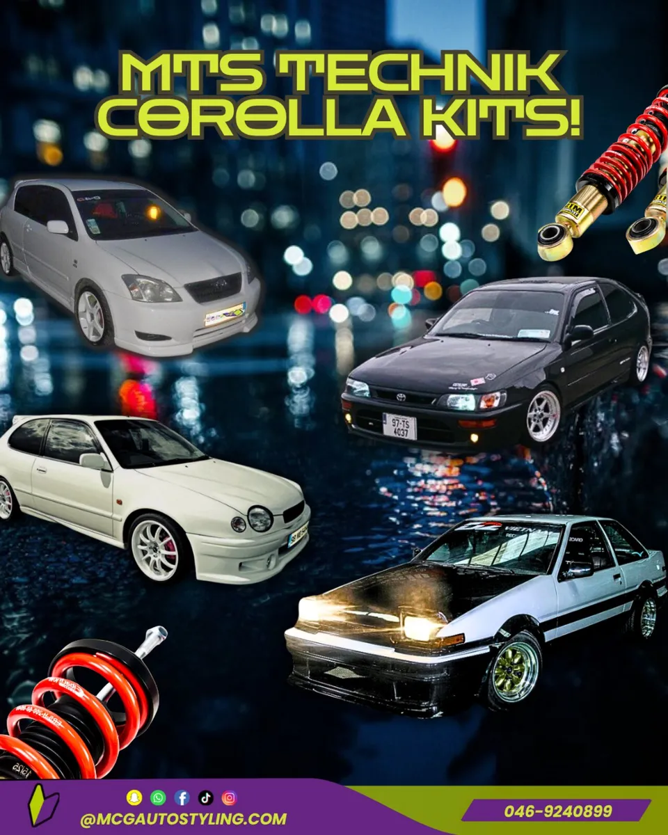 Toyota Corolla E10/E11/E12 Parts @ MCG! - Image 1