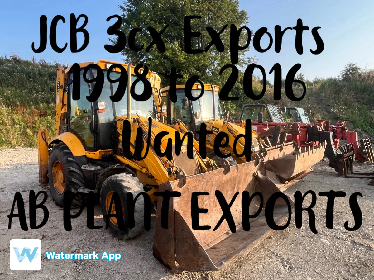 JCB 3cx exports - Image 1
