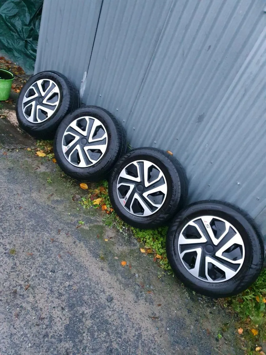 4x108 peugeot steel wheels ! - Image 1