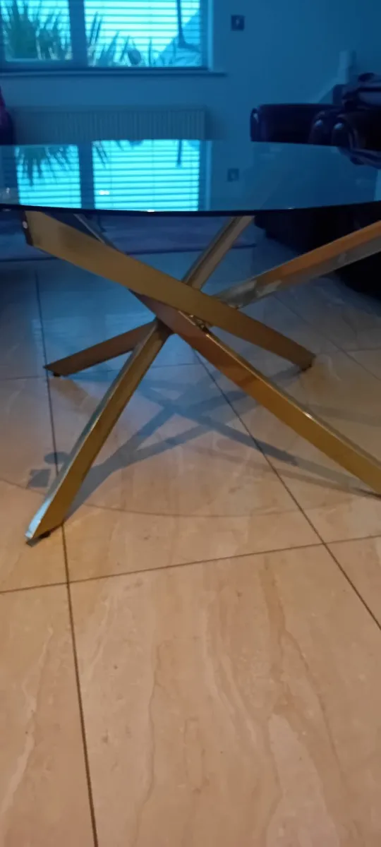 Glass top designer table - Image 3