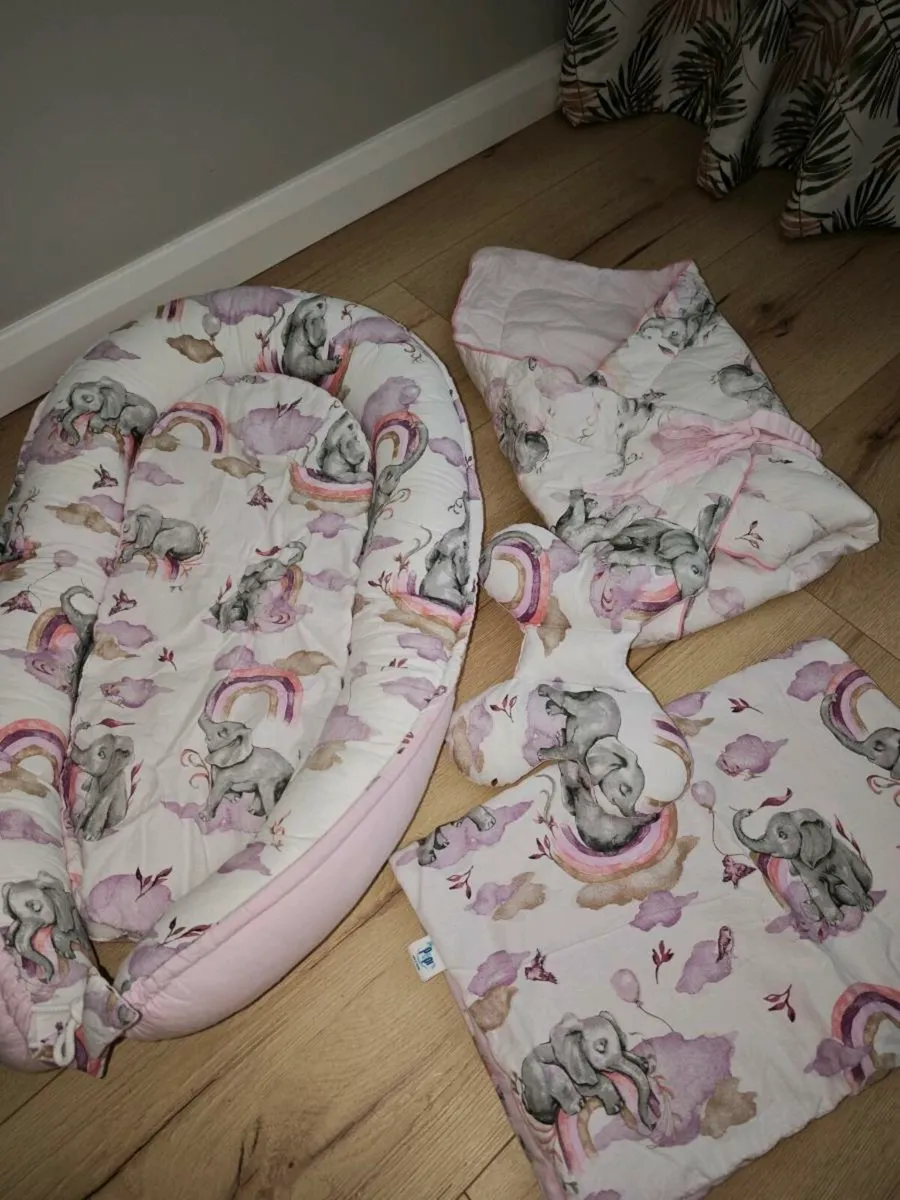 Baby Cocoon Nest 100% Cotton - Image 1