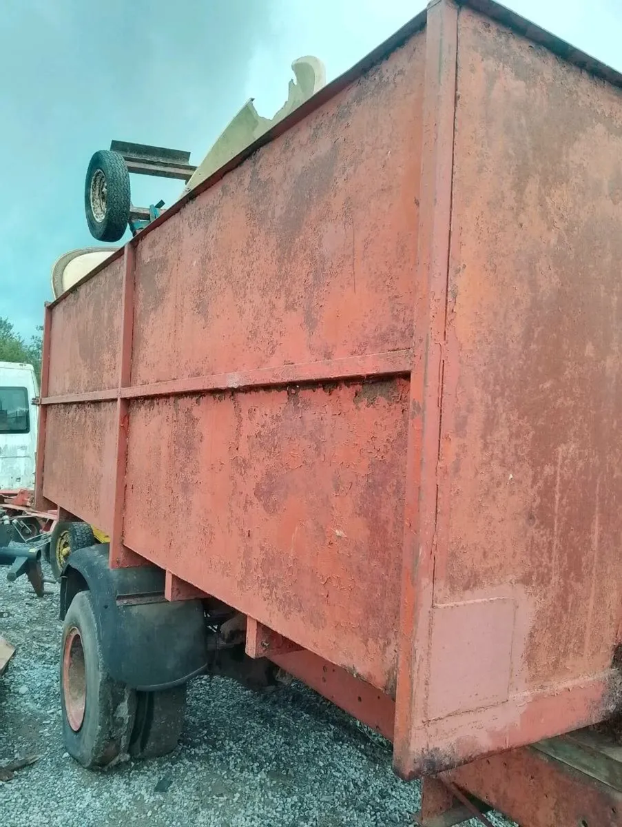 Tipping trailer Grain Sides 12'3"X7'3" - Image 1