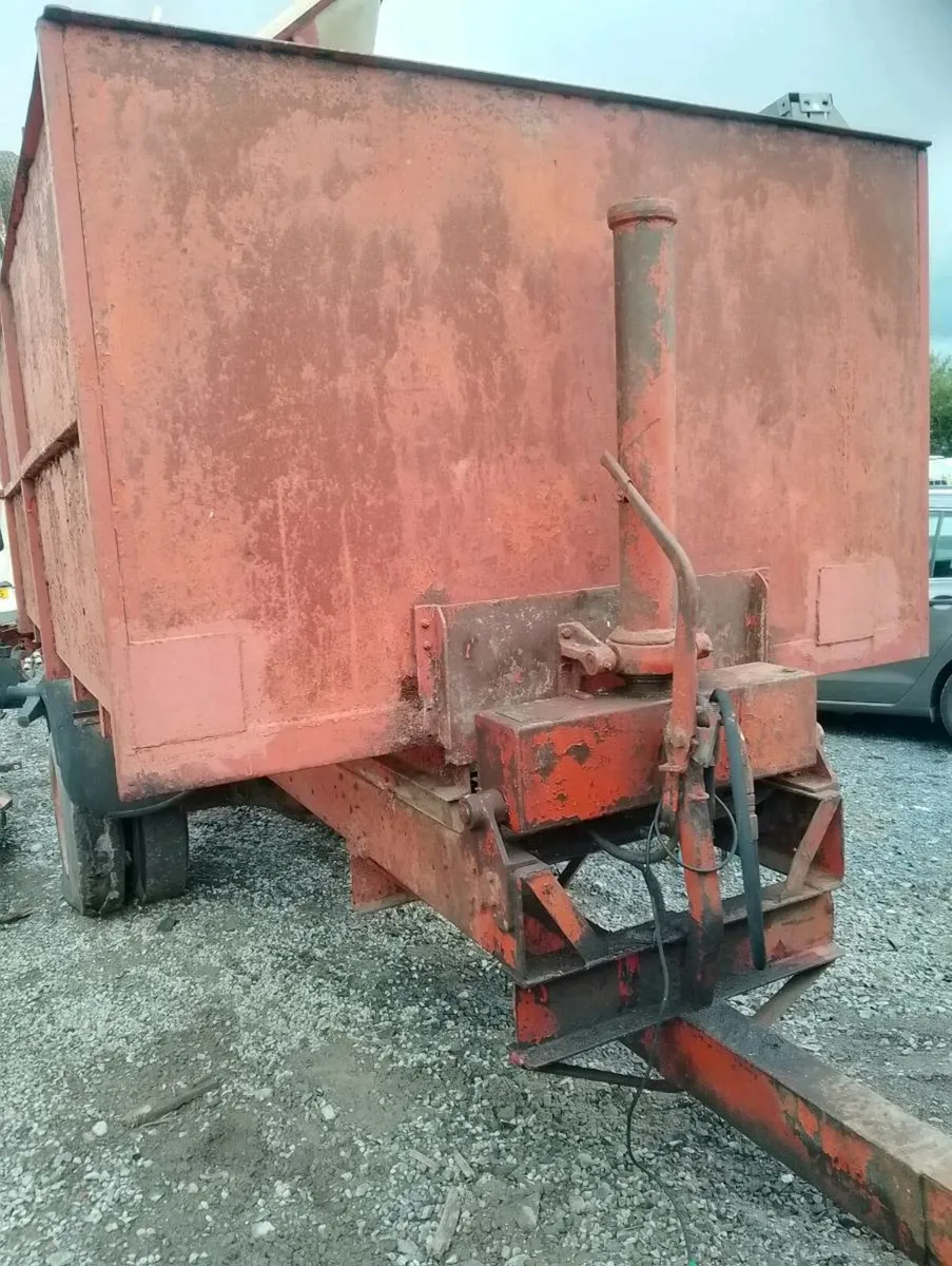 Tipping trailer Grain Sides 12'3"X7'3" - Image 2