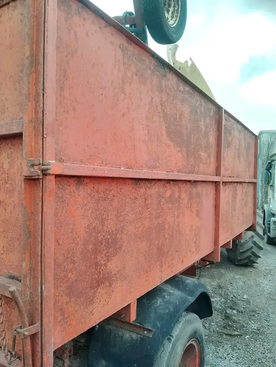 Tipping trailer Grain Sides 12'3"X7'3" - Image 4