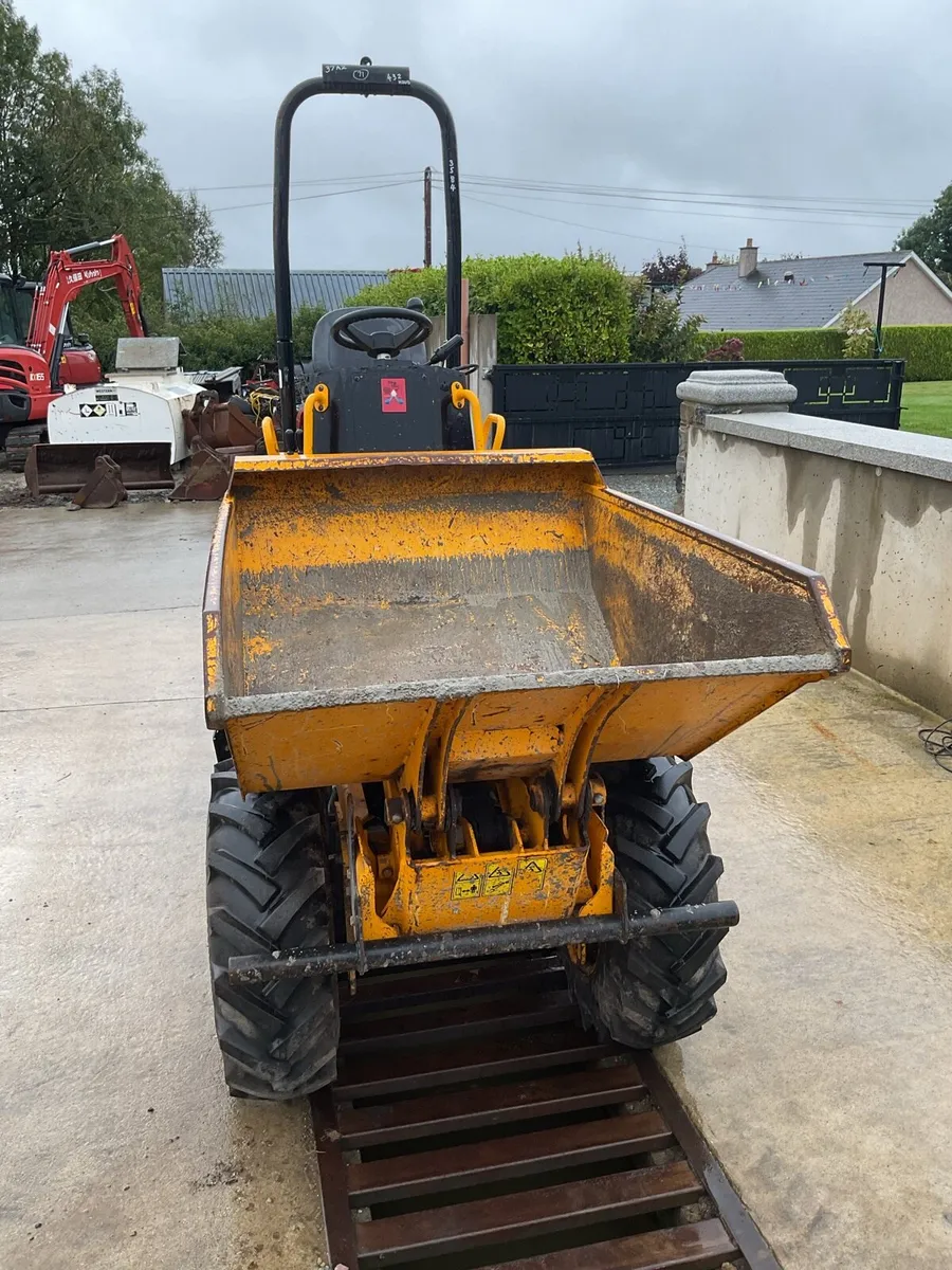 Choice of 3 JCB 1 tonne dumpers - Image 3
