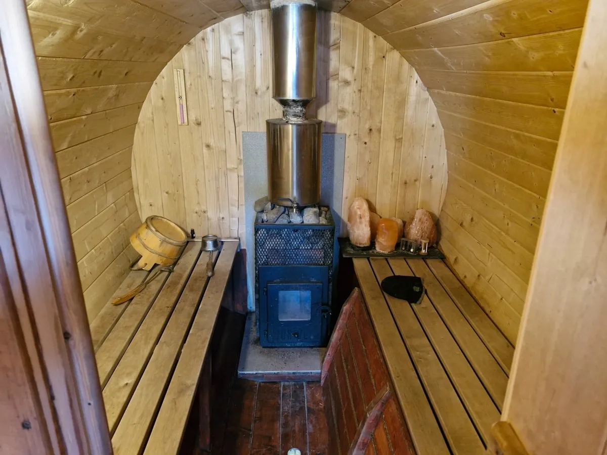 Sauna for 4- 6 Persons  3.5 mx 2.3m,woodstove. - Image 2