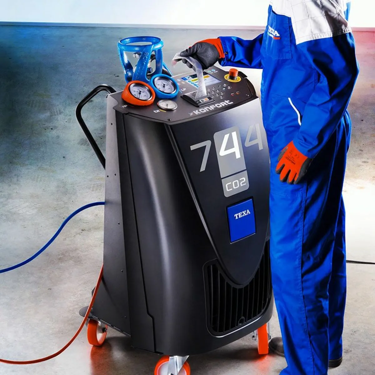 TEXA 744 AIR CON MACHINE for C02 Carbon Dioxide - Image 4