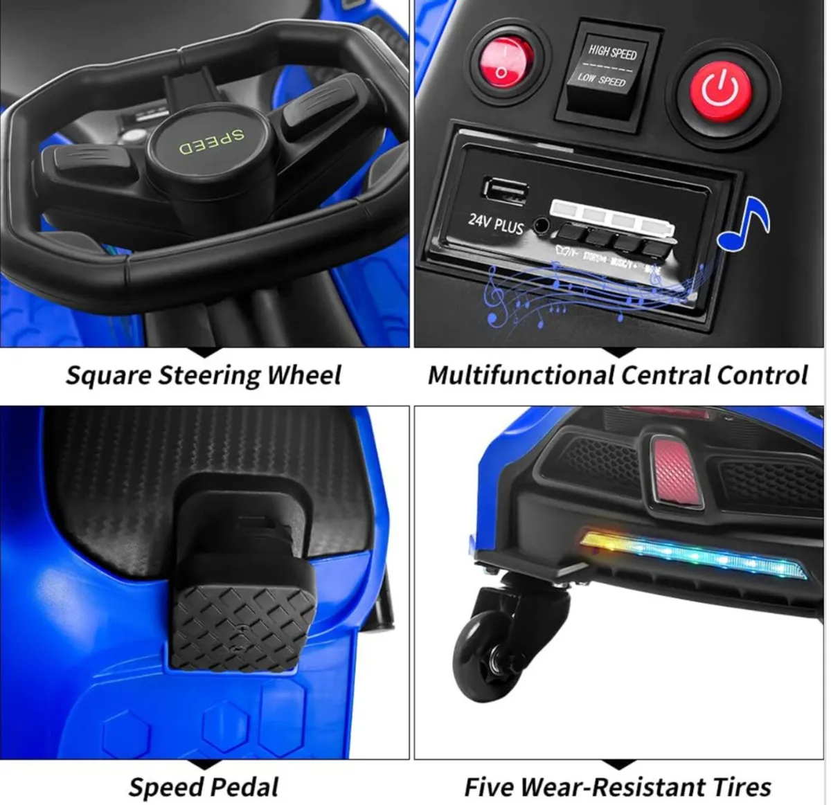 Free Delivery - Kids Electric Drift Rider Car - Image 3