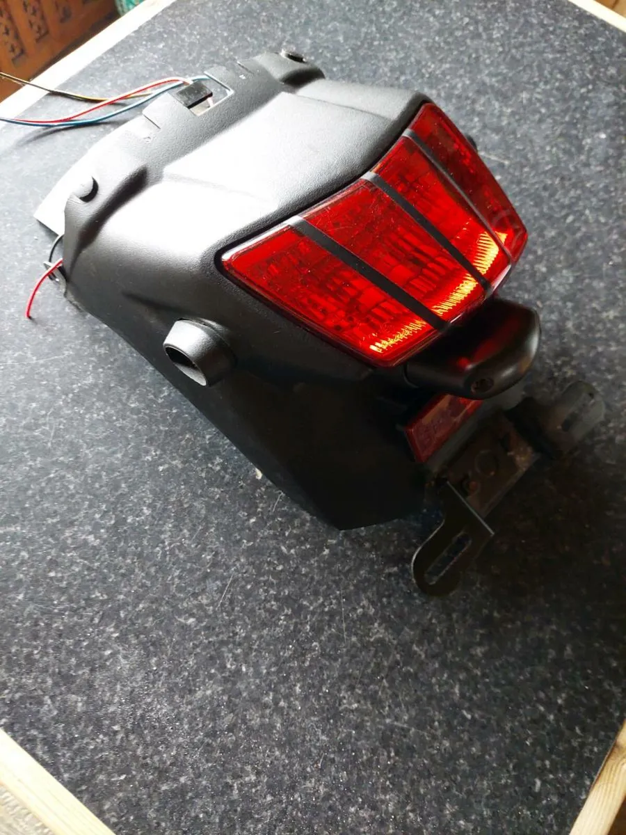 orginal exhaust  and tail light - Image 4