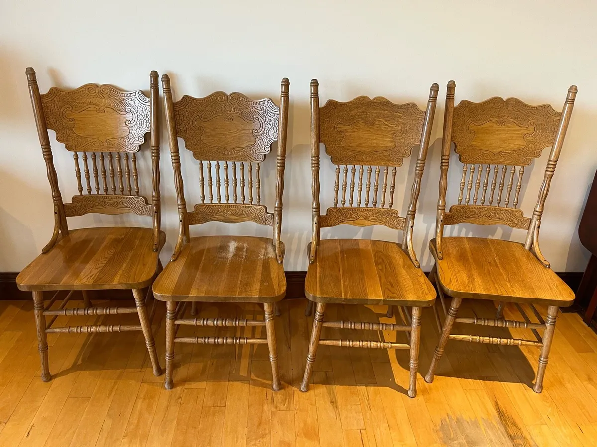 4 dining chairs