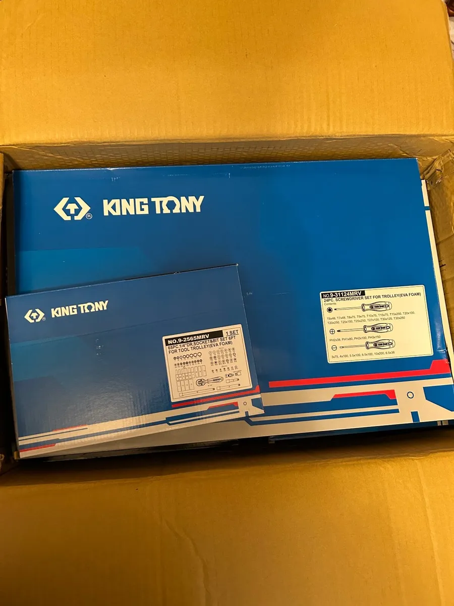 King Tony D8 Toolchest with Tools - Image 2