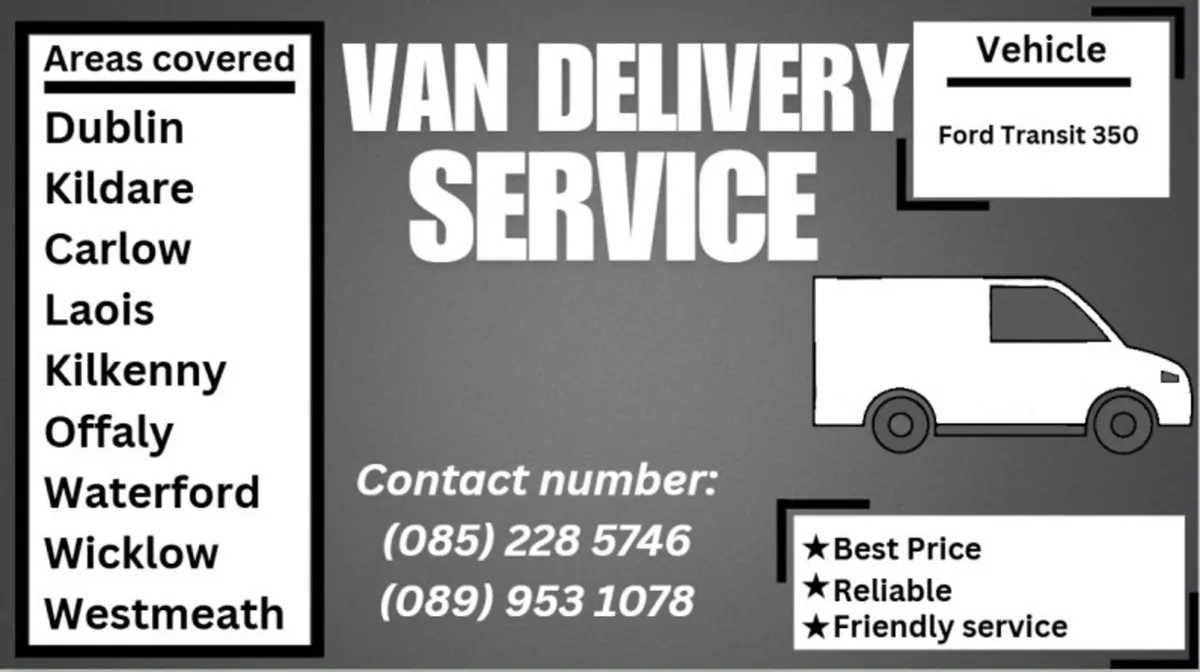 Van Delivery Service / Man with Van