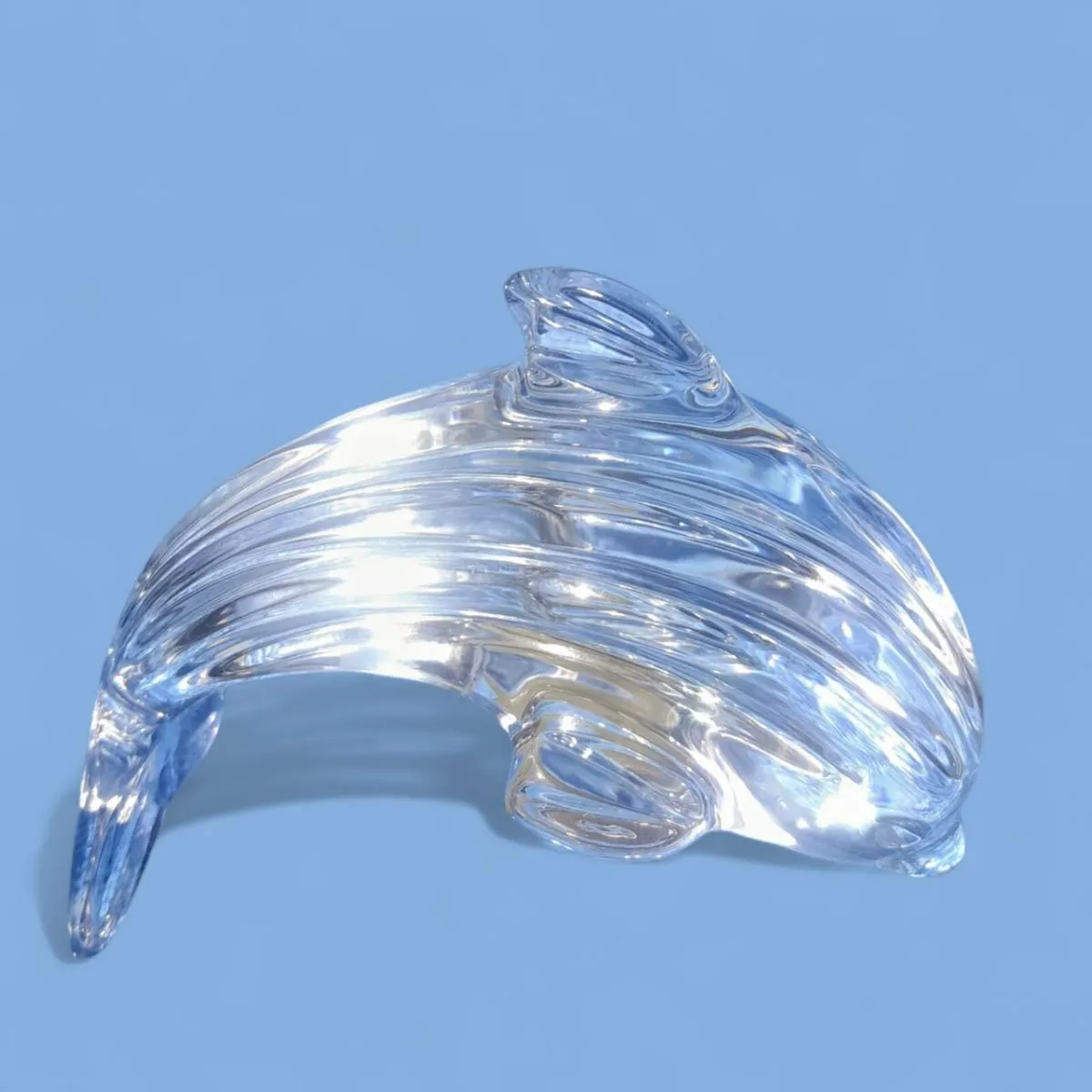 Waterford crystal Leaping Dolphin - Image 1