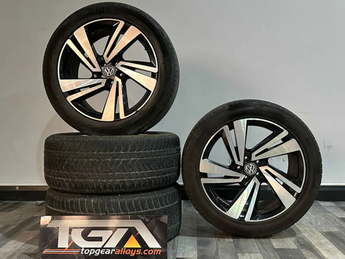 20" GENUINE OEM VW Touareg Nevada ALLOY WHEELS & T - Image 1