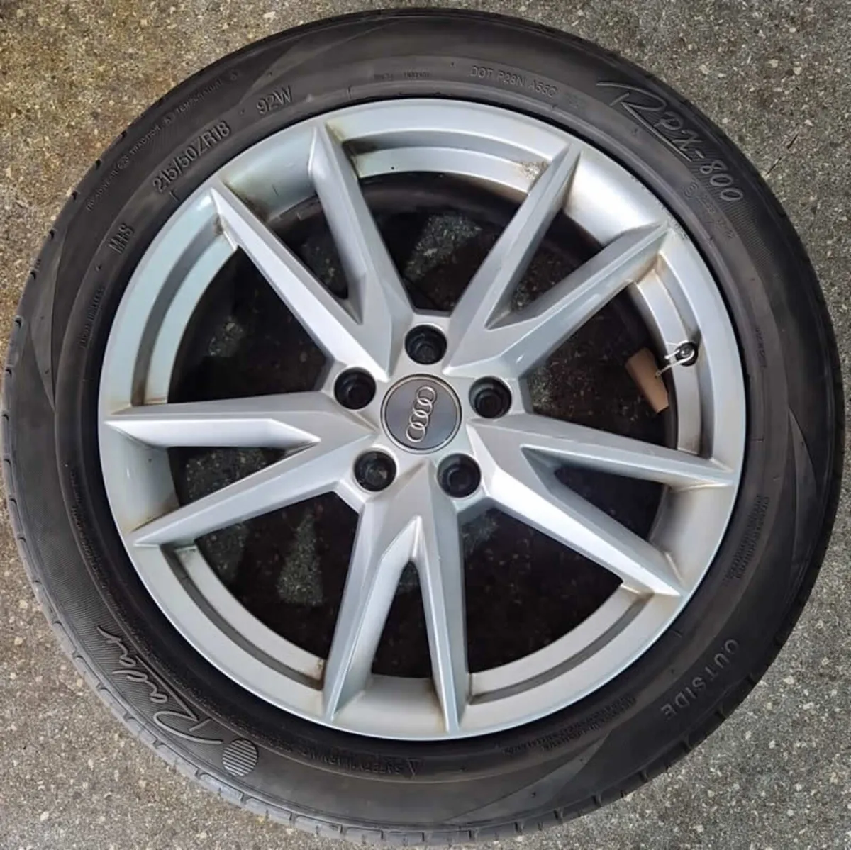 18" Genuine AUDI Q3 Alloy Wheels & Tyres - Image 2