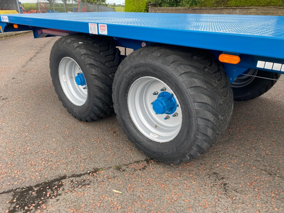 New Kane 12T - 23ft Bale / Flat Bed Trailers - Image 2