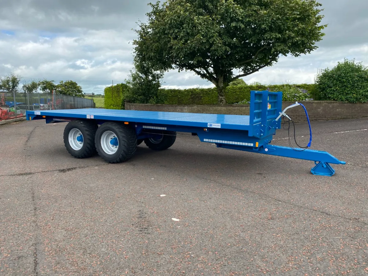New Kane 12T - 23ft Bale / Flat Bed Trailers - Image 1