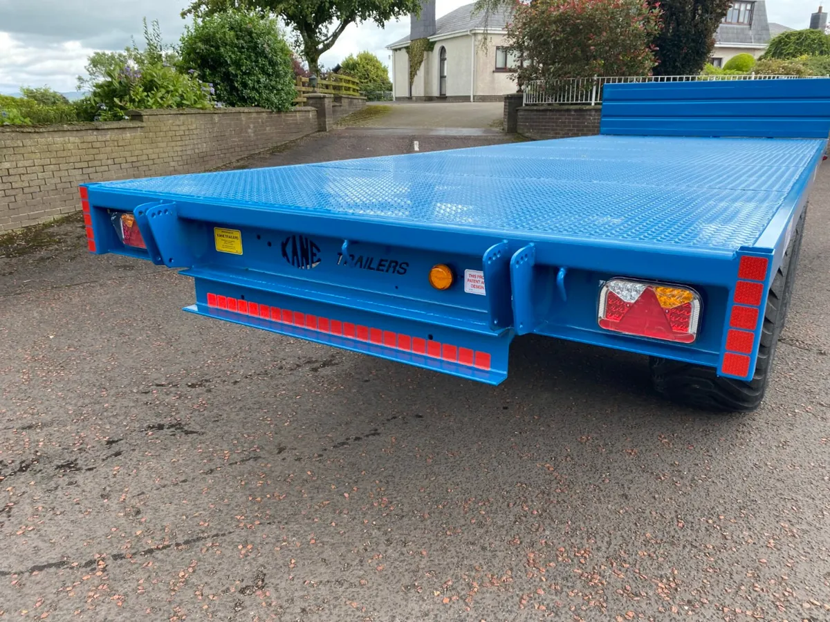 New Kane 12T - 23ft Bale / Flat Bed Trailers - Image 4