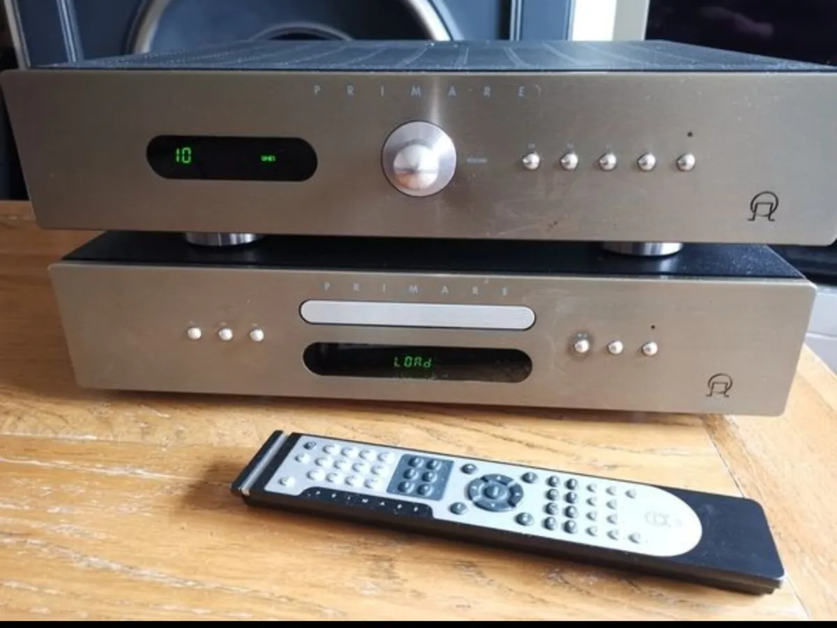 PrimarePrimare i21 amplifier and cd21 cd player, - Image 1