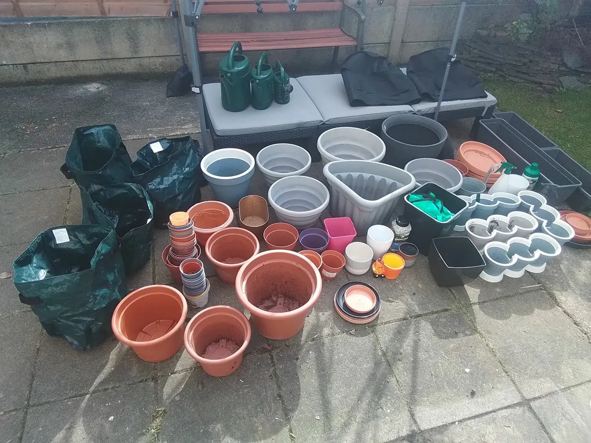 flowerpots and saucers - Image 2