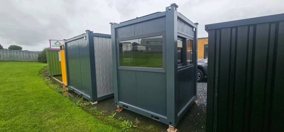 Ticket cabin, security cabin ,double toilet shower - Image 1