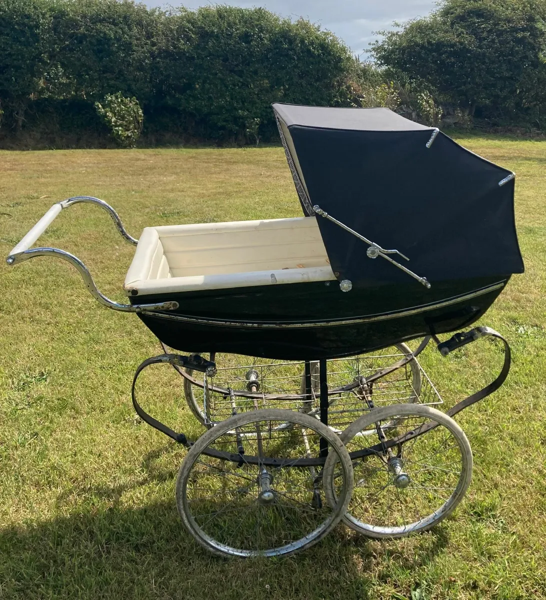 Antique Silver Cross Buggy - Image 1