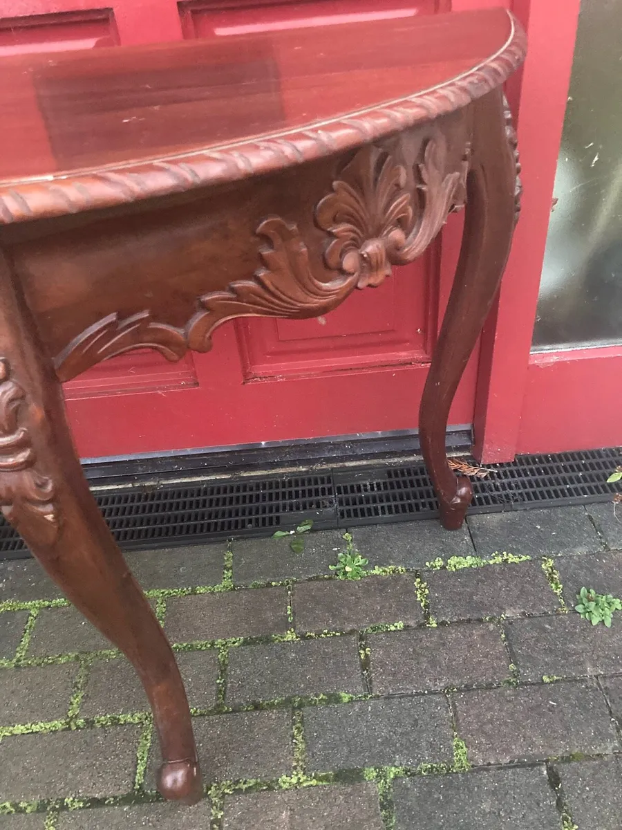 Half moon hall table - Image 3