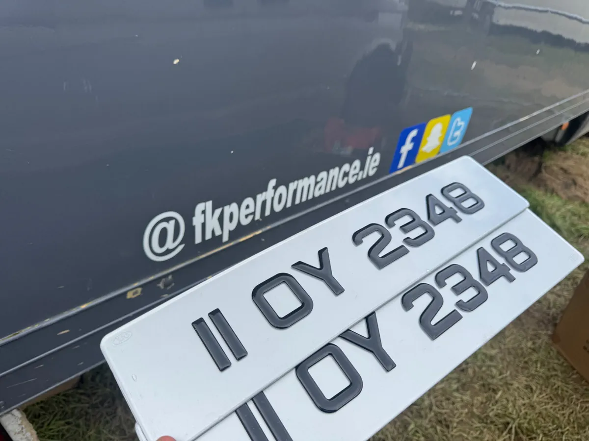 Gel German jap number plates delivered - Image 3