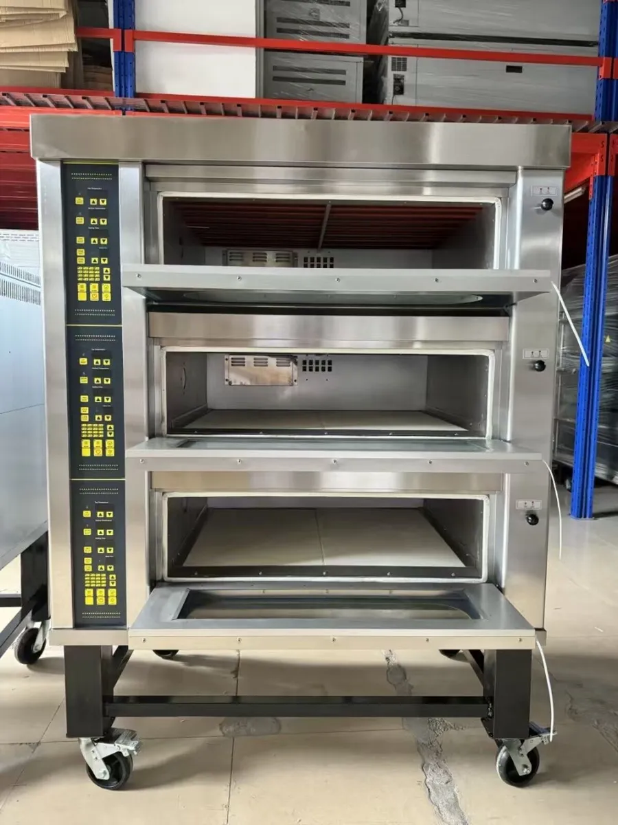 New frytac 3 Deck oven with steam - Image 3