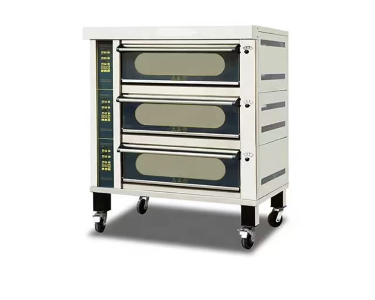 New frytac 3 Deck oven with steam - Image 1
