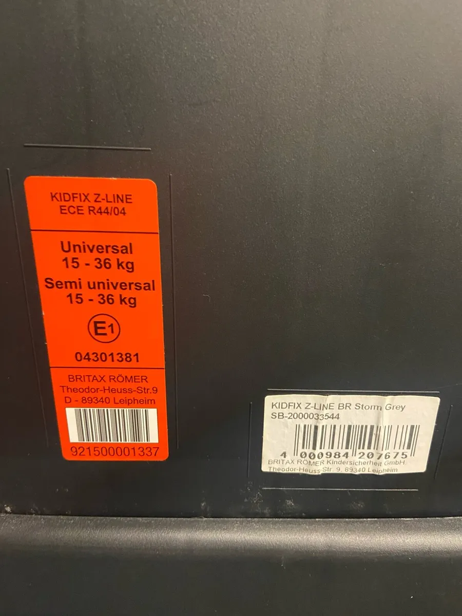 Britax Romer car seats - Kidfix Z Line - Image 4