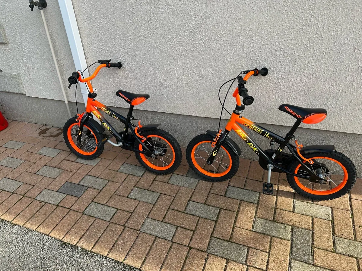 2 x 14” Strike Bikes with stabilisers - Image 2