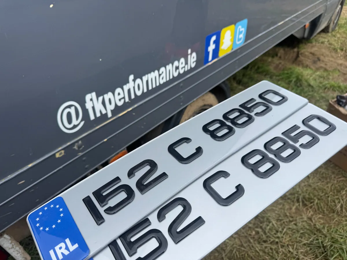 SALE Gel number plates delivered SALE - Image 2