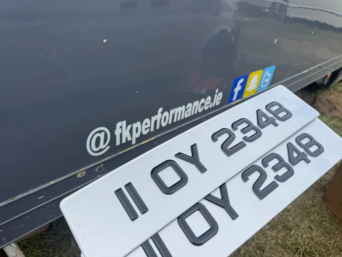 SALE Gel number plates delivered SALE - Image 4