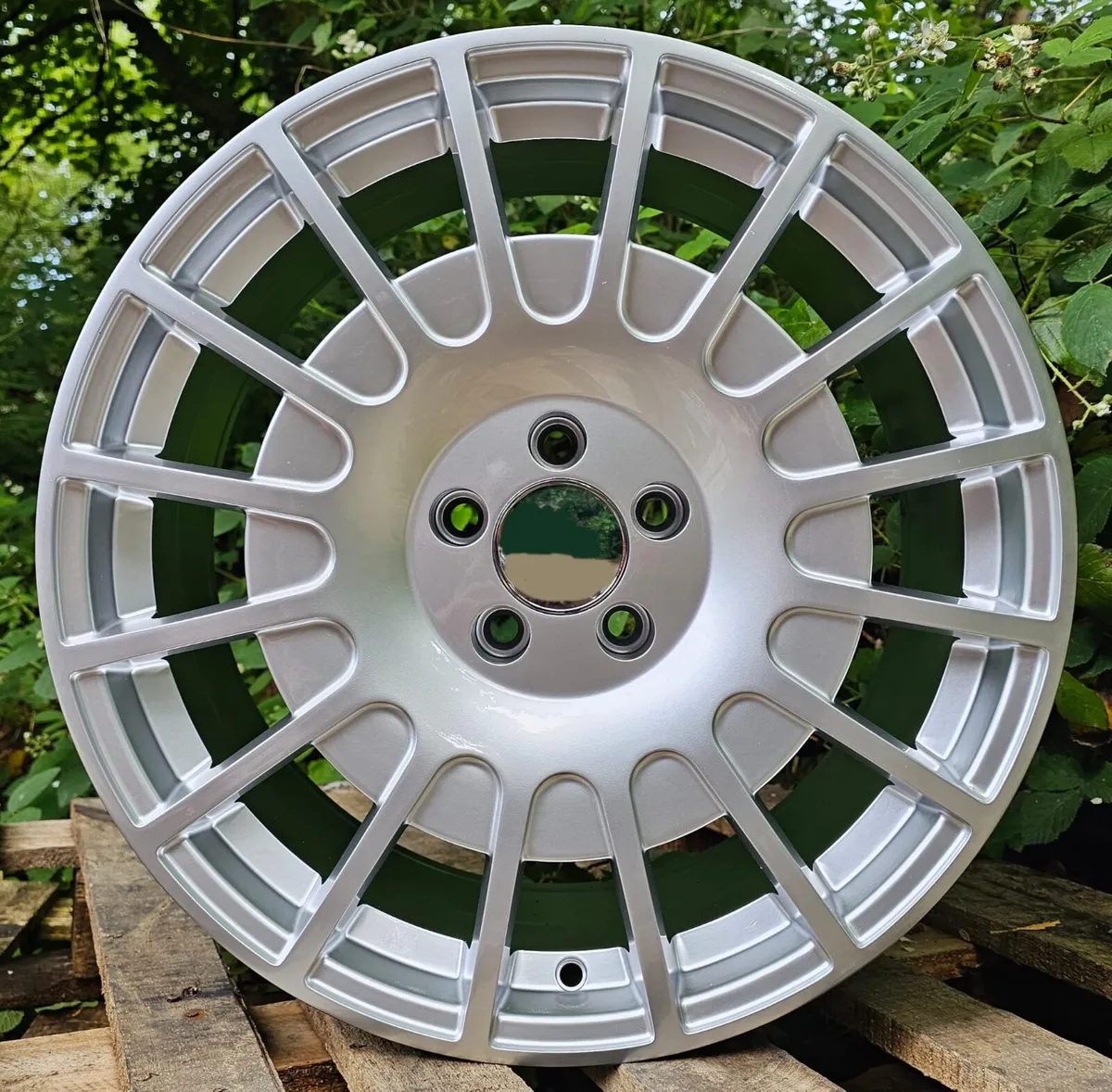 18” 5x108 alloys and tyres silver