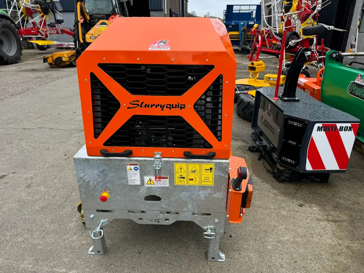 New Slurryquip Tornado 350CFM Front Compressor - Image 2