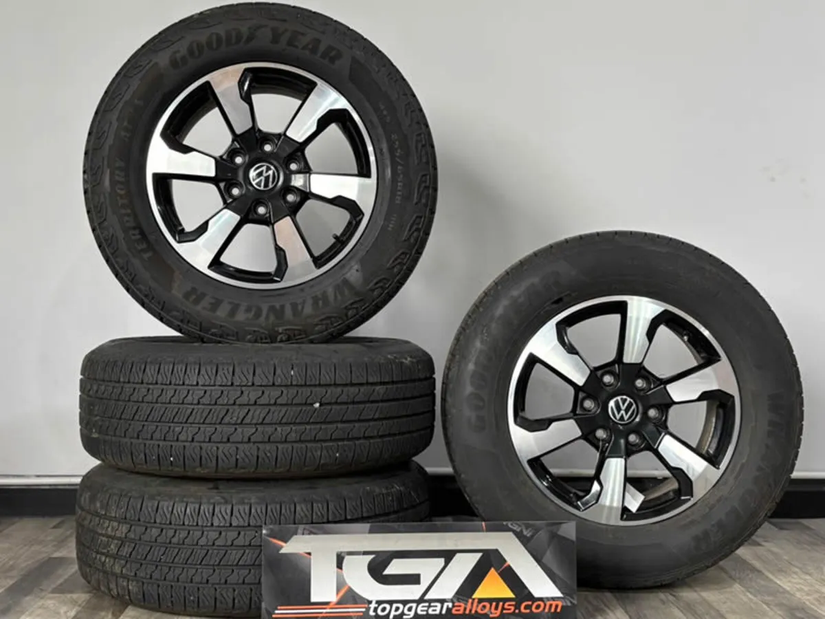 18" Genuine VW AMAROK Alloy Wheels & Goodyear Tyre - Image 1