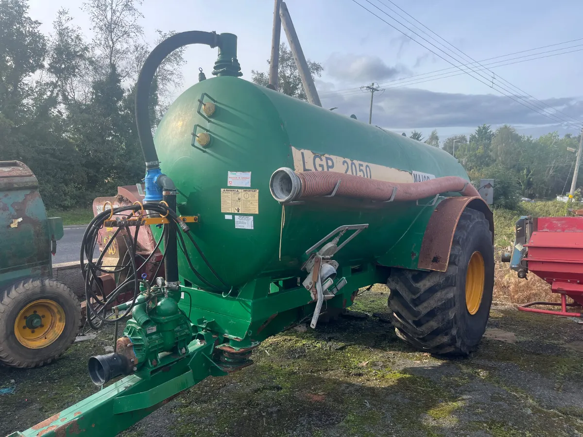 Used Major 2050Gal Slurry Tanker - Image 1