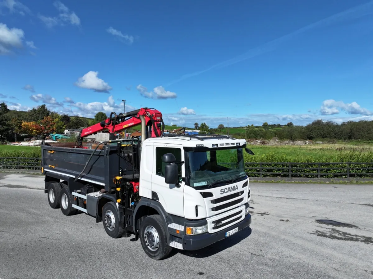 2015 Scania P410 8x4 Grab Wagon. Ref No: 2547 - Image 4