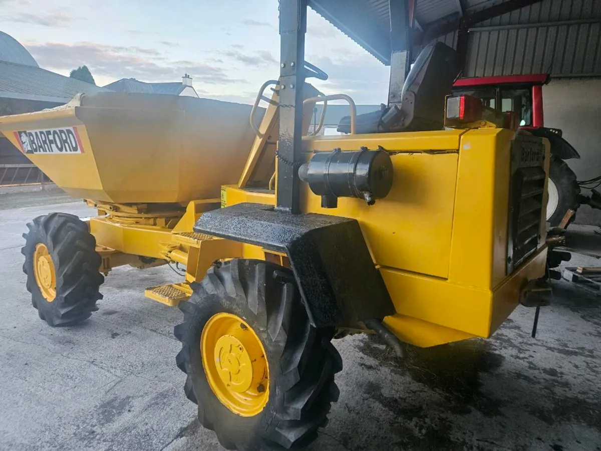 BARFORD 6TON SWIVEL DUMPER - Image 4