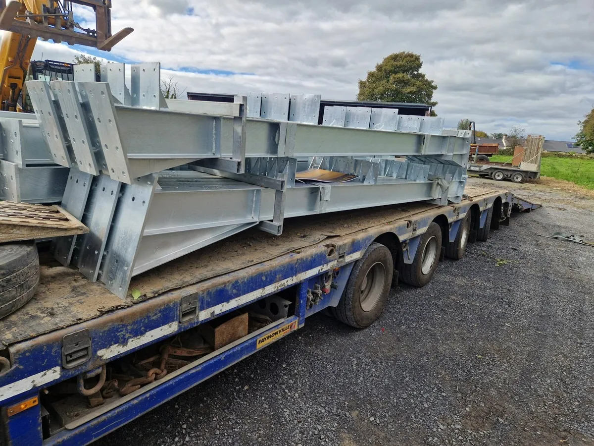 100 x 30 ft steel frame portal - Image 2