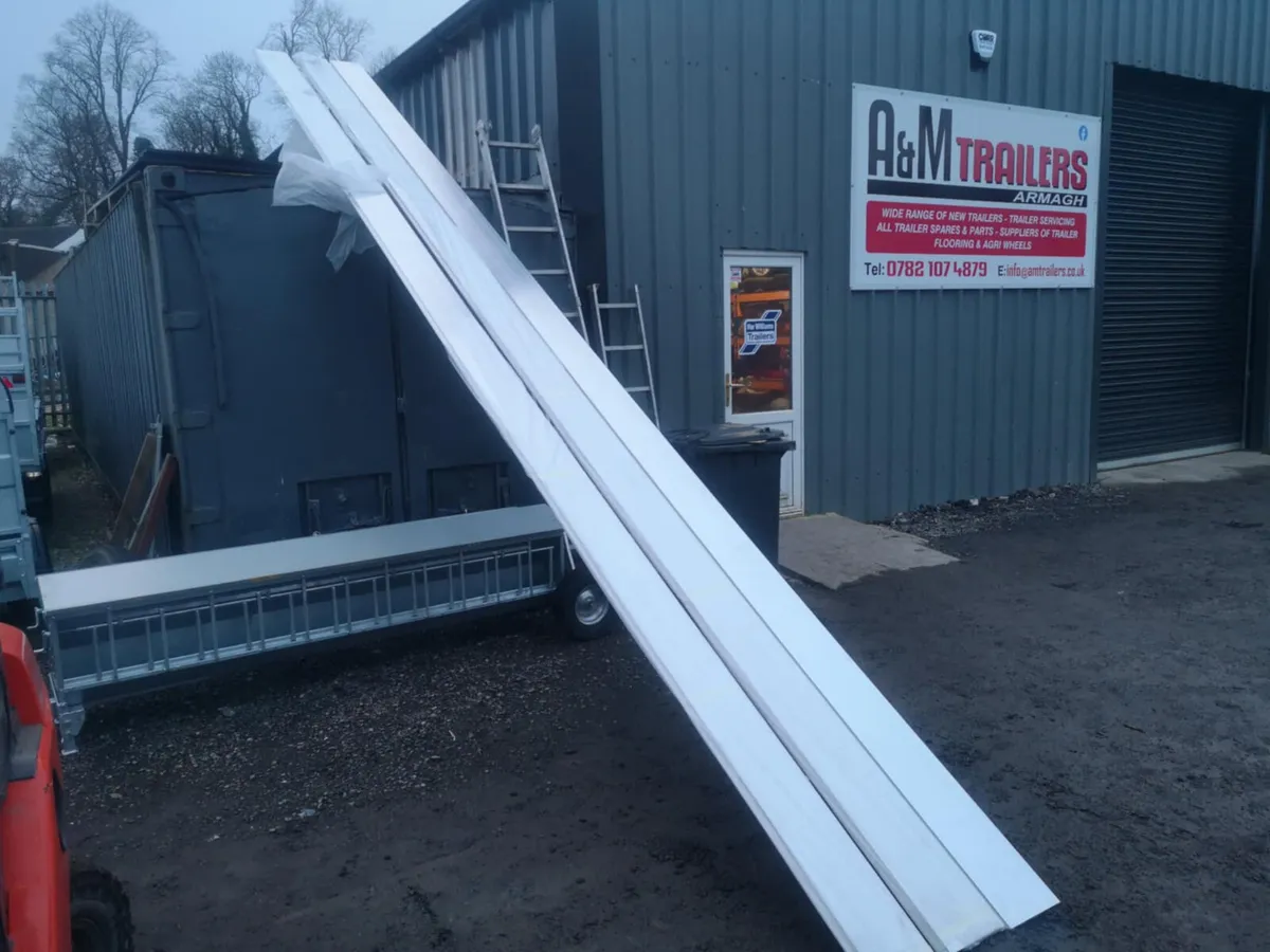 Aluminium plank flooring trailer parts - Image 1