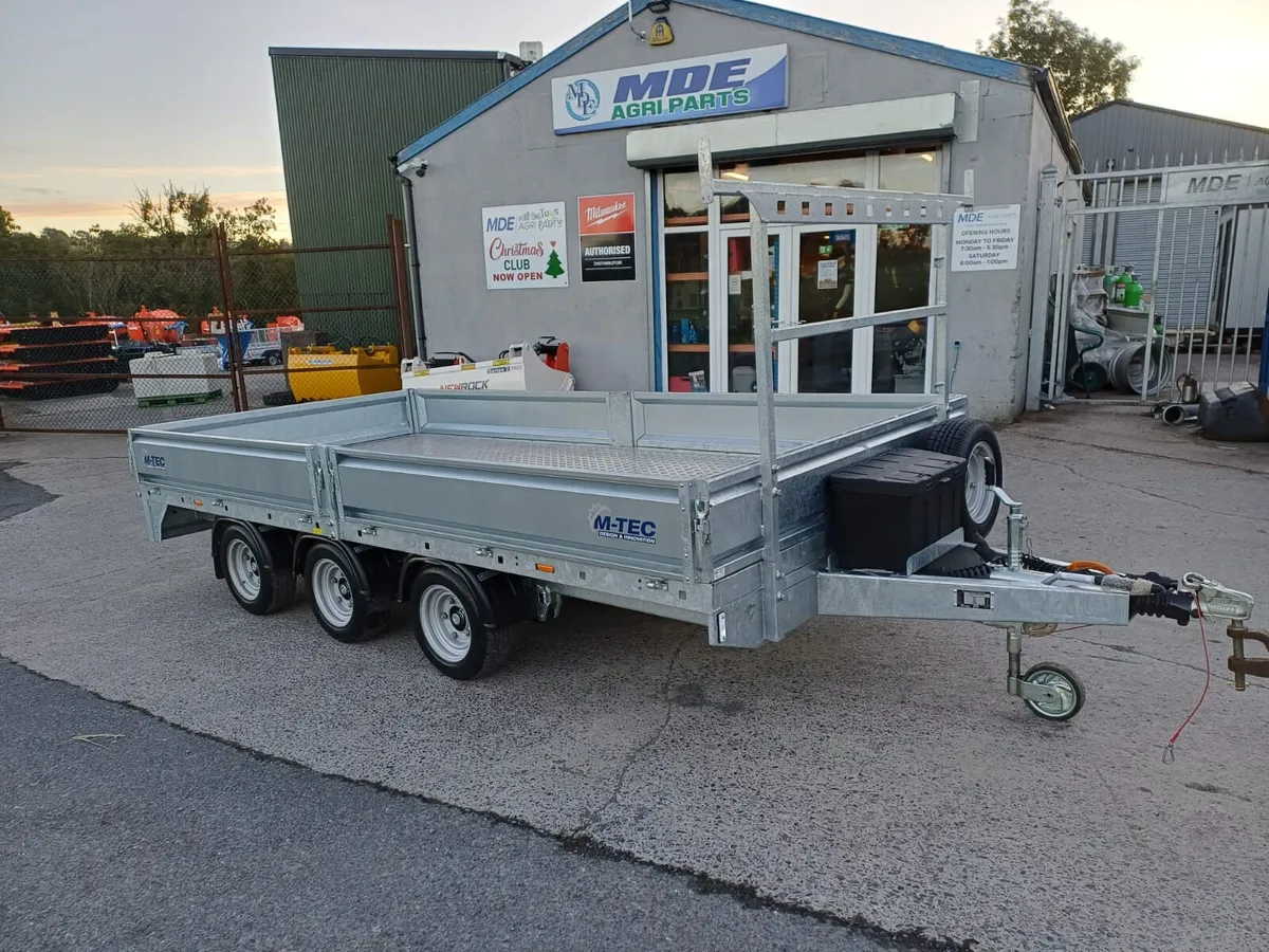 Mtec 14x6.6ft Flat Trailer - Image 3