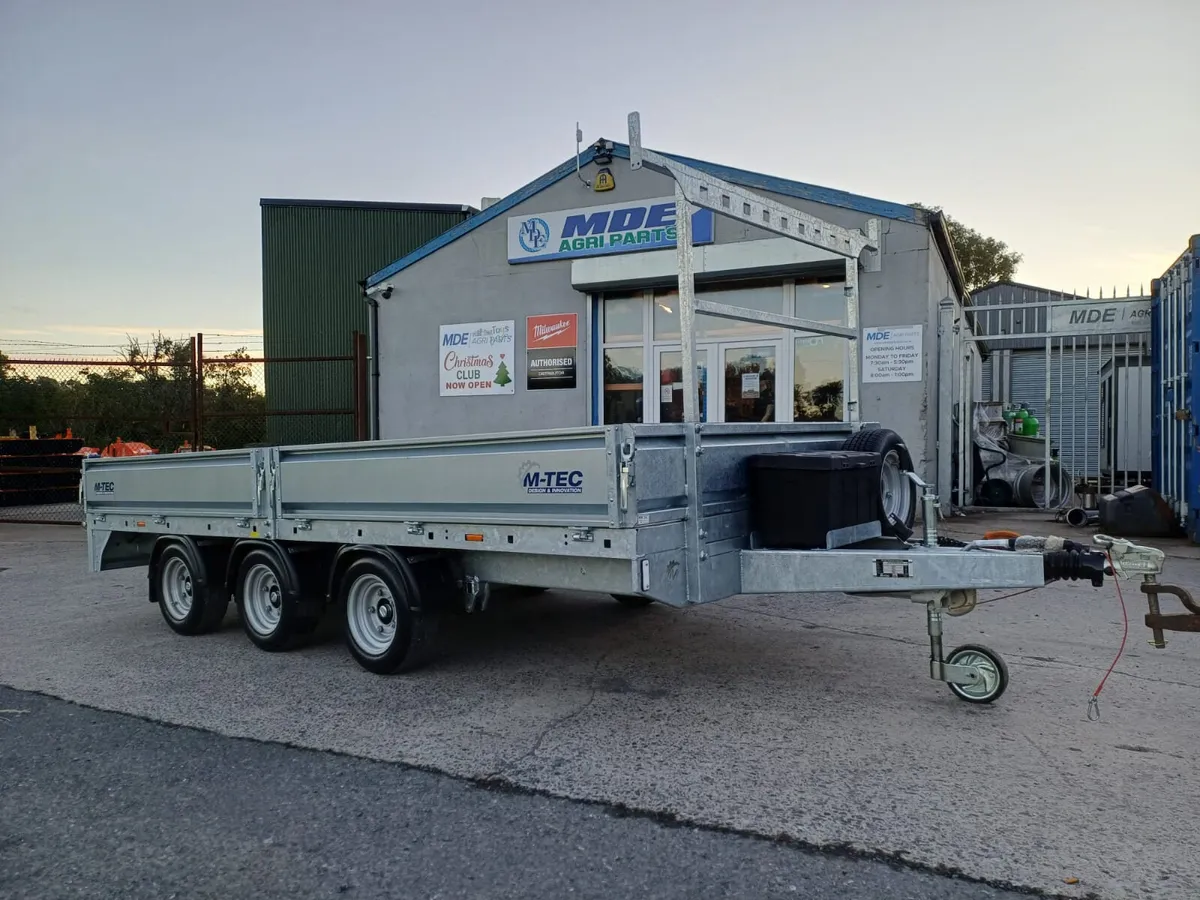 Mtec 14x6.6ft Flat Trailer - Image 1