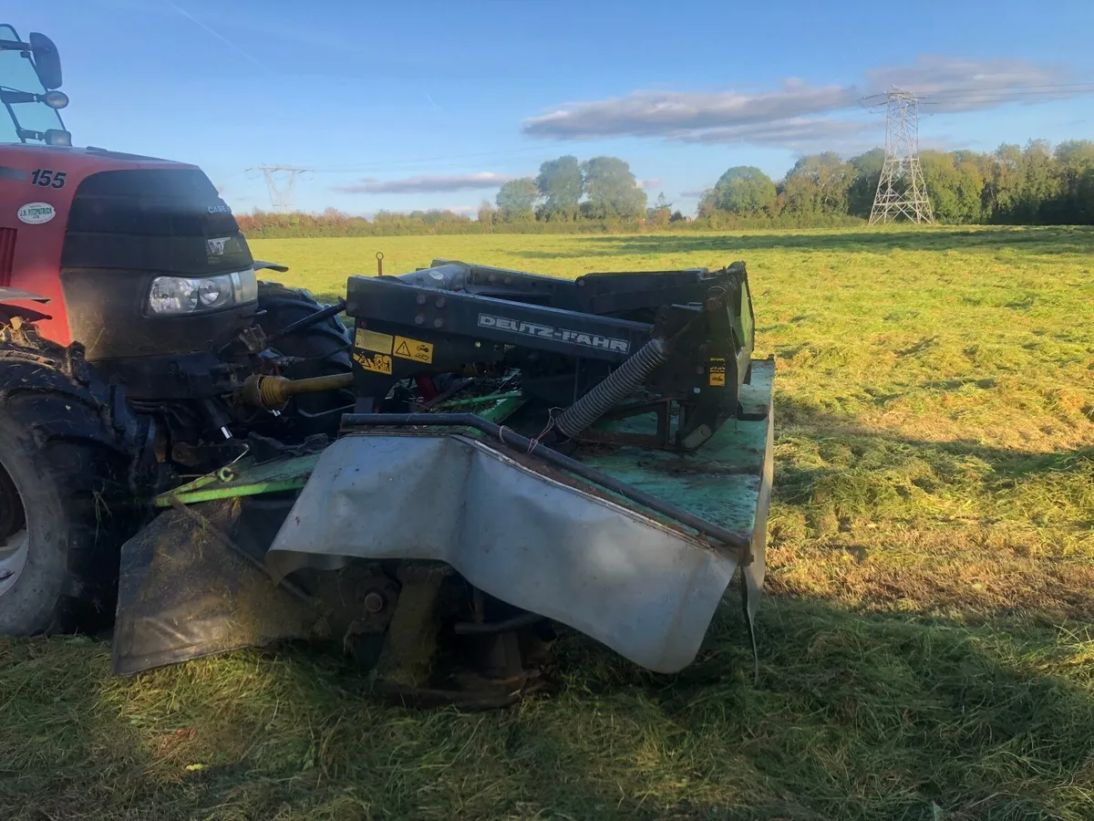 Deutz ten foot front disc mower - Image 3