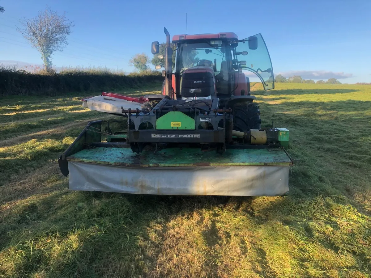 Deutz ten foot front disc mower - Image 1