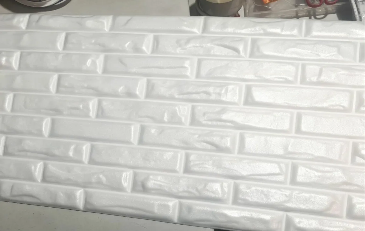 Styrofoam panels BRICK WHITE 100 x 50 cm box 26m2 - Image 3